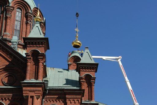 Renovations of the cathedral