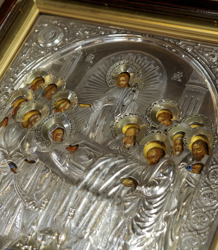 Dormition of Virgin Mary (Festal Icon)