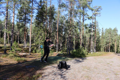 Frisbeegolf
