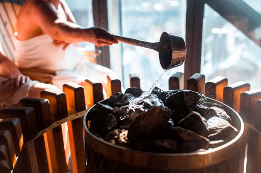 Finnish wellness: sauna