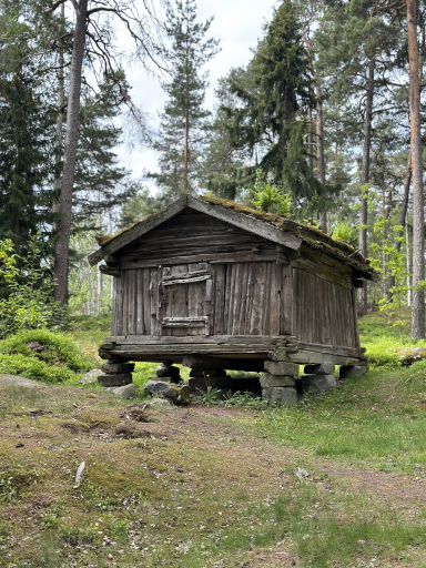 Hay-Cabin and Storehouse