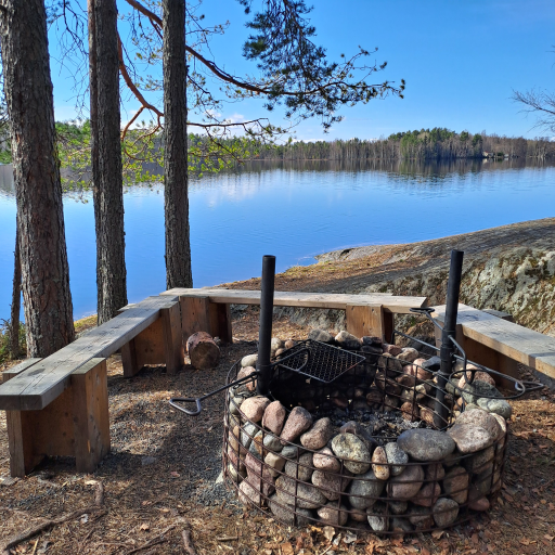Sepittäjän route's fireplace
