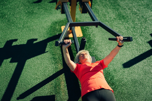 Free Outdoor Gym Guidance by the Sea, Mustikkamaa Sports Park Outdoor Gym
