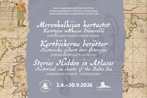 Atlases of The Mariner -Historical sea charts of the Baltic Sea at the Ehrensvärd Museum
