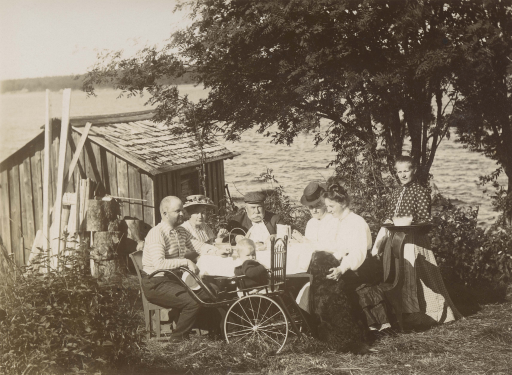 Summer visitors on the islands of Kuorsalo and Tammio