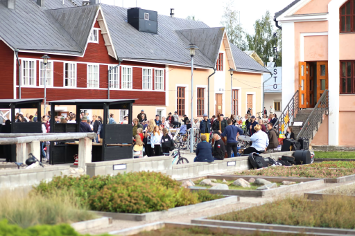 Tyrnävä's beautiful and historic Dairy Street