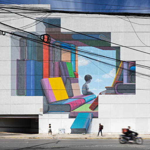 The Library Mural 